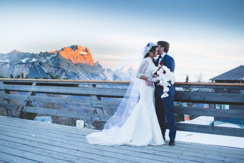 matrimonio invernale Cortina destination weddings