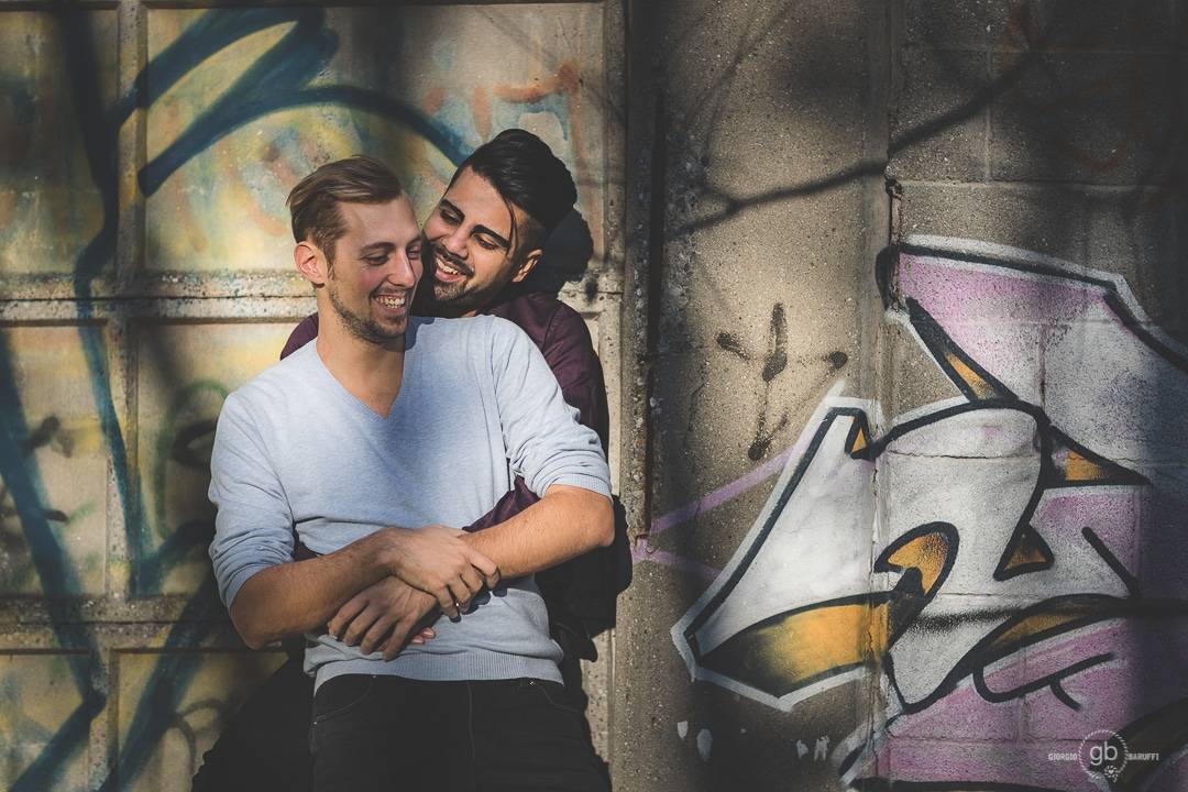 samesex engagement in milano