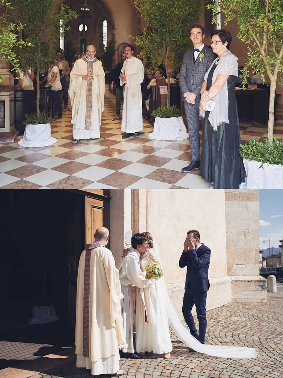 l'attesa della sposa e il pianto del papà fotografo per matrimoni Brescia