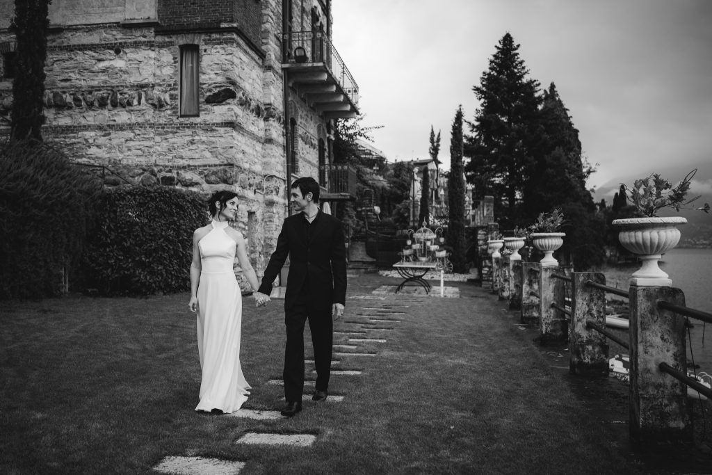 lake como elopement