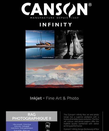 Stampe Fine Art su Carta Canson Infinity Rag Photographique II (210 o 310 g/m² - Opaca)